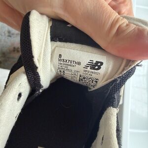 New Balance Monochrome Athletic Shoes